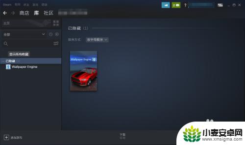 steam隐藏了在哪里找 steam隐藏游戏在哪个文件夹