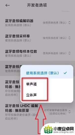 手机蓝牙声道怎么设置 小米11蓝牙音频声道模式调整方法