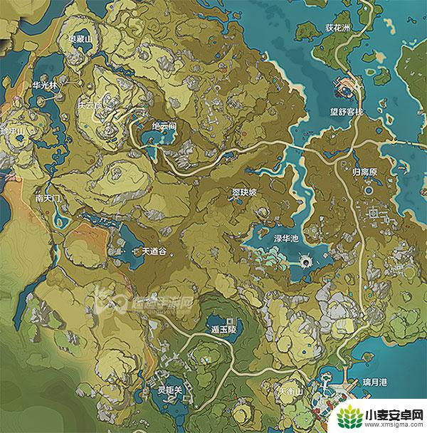 原神的地图全貌 原神大地图全貌一览高清大图下载