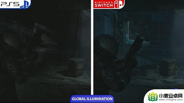 《时间旅者:重生曙光》在PS5和Switch2上的光照和细节表现存在严重差异!