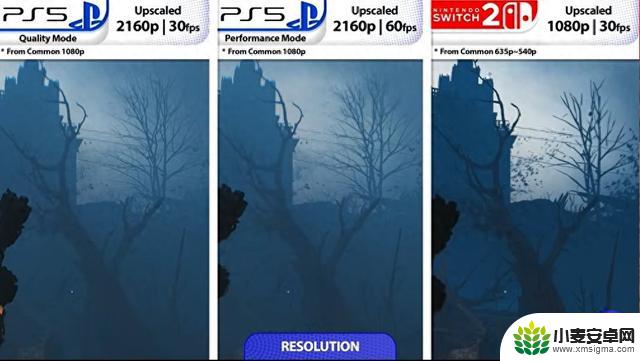 《时间旅者：重生曙光》在PS5和Switch2上的光照和细节表现存在严重差异！