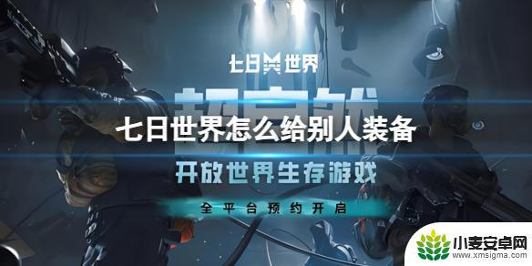 七日世界怎么扔武器装备 《七日世界》如何给队友装备