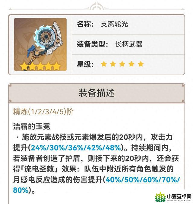 《原神》中伊涅芙的专武抽到了，究竟能给哪些角色使用呢？