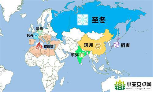 原神各国原型是哪国 原神七国都有哪些国家原型