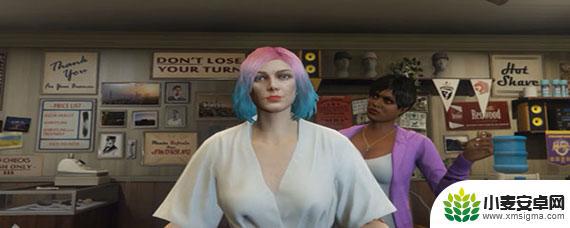 gta头发挑染 GTA5怎么在游戏中染头发双色