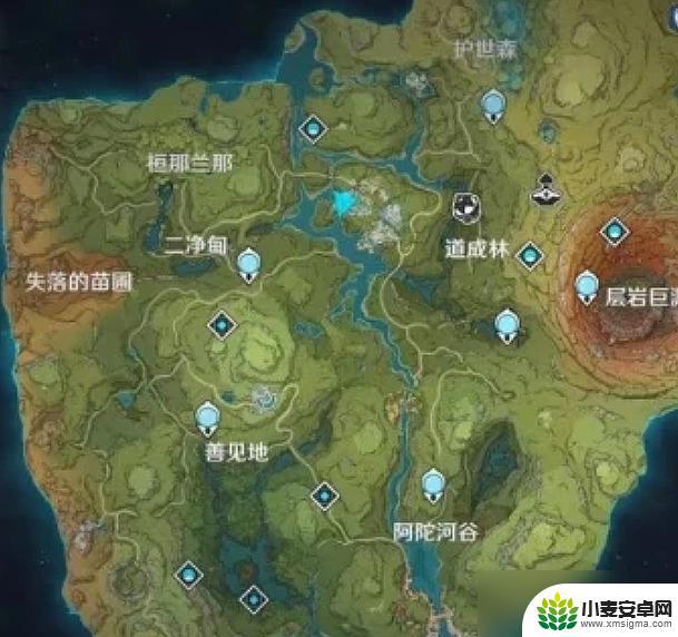 原神神里地图 《原神》地图全貌七国一览攻略