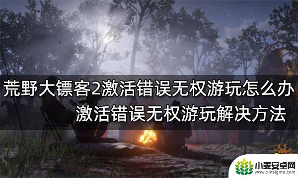 游玩荒野大镖客2无权限 荒野大镖客2激活错误无权游玩如何解决