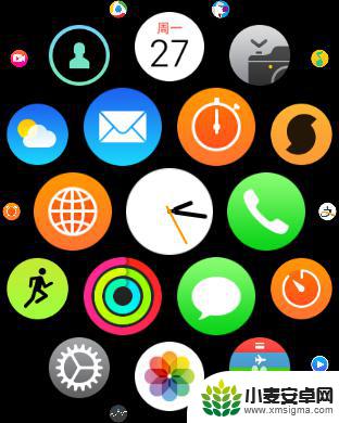 苹果手机的表图标怎么设置 Apple Watch怎么自定义主屏应用图标