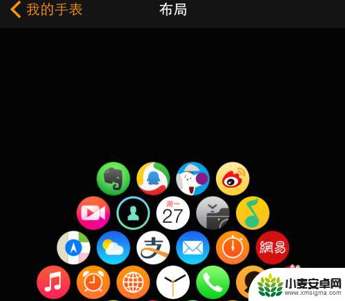 苹果手机的表图标怎么设置 Apple Watch怎么自定义主屏应用图标