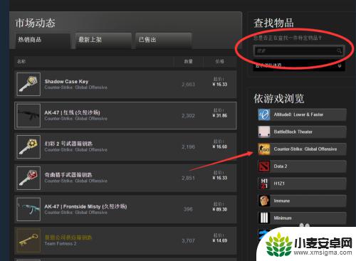 steam的钱怎么买csgo的东西 CSGO道具如何在Steam社区市场购买