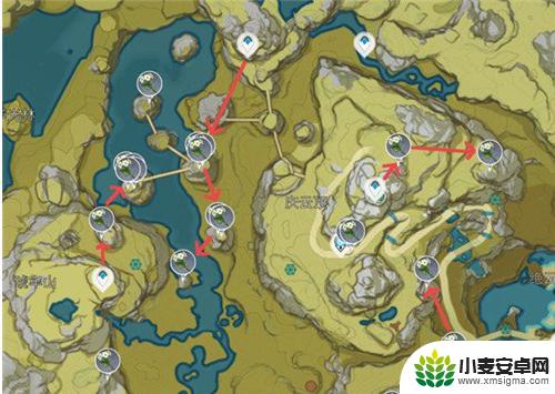 原神清心位置大全 原神清心采集路线图下载