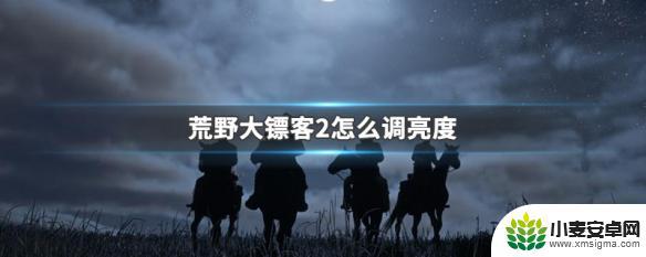 荒野大镖客2线上画质偏暗 荒野大镖客2怎么设置亮度