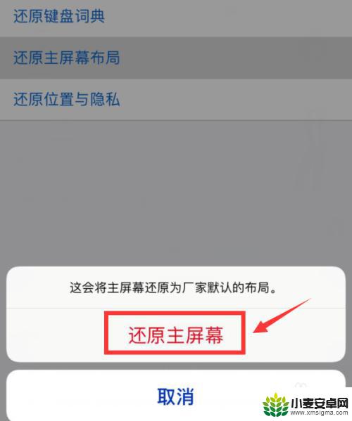 苹果手机主屏幕没了 Iphone桌面图标消失怎么办