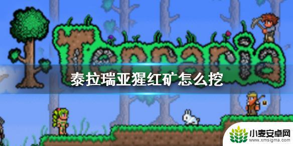 泰拉瑞亚猩红地形怎么挖 《泰拉瑞亚》中猩红矿的开采方法