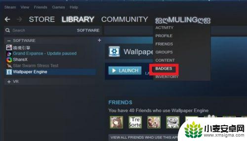 steam徽章在哪看 STEAM徽章卡牌剩余需求怎么查看