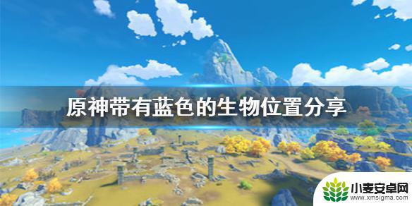 蓝色原神角色 《原神手游》中蓝色生物的具体位置分享