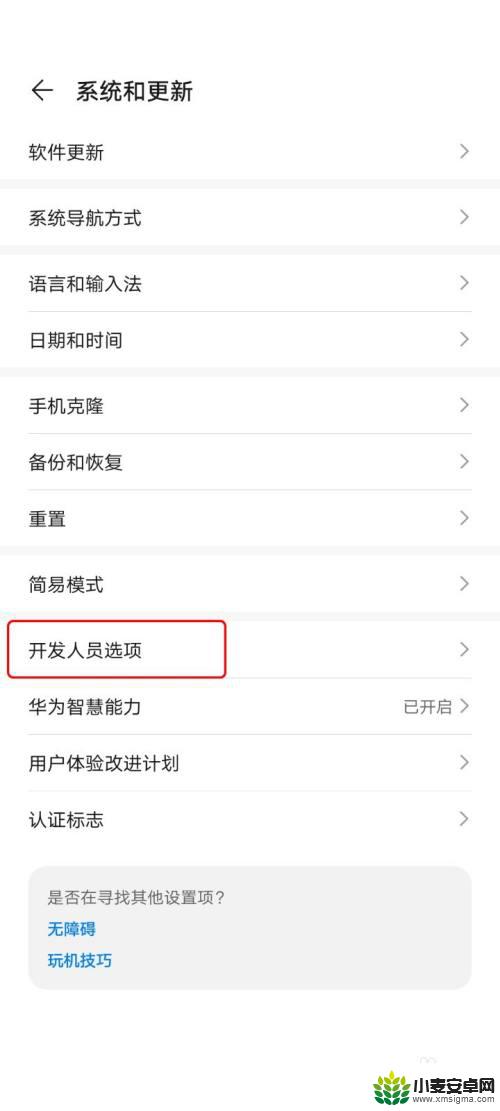 华为手机如何设置人工选项 华为手机如何调试开发者选项