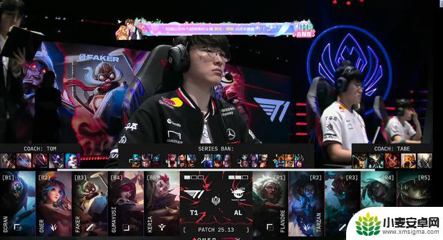 LOL-MSI:Oner蝎子带领T1主导决胜局,以3-2击败AL晋级决赛