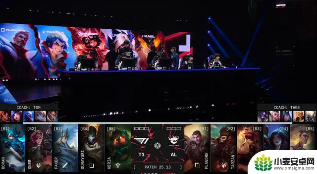 LOL-MSI:Oner蝎子带领T1主导决胜局,以3-2击败AL晋级决赛