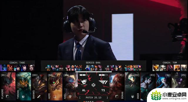 LOL-MSI:Oner蝎子带领T1主导决胜局,以3-2击败AL晋级决赛
