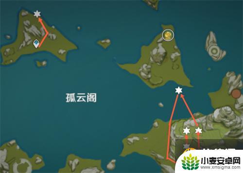 原神石铂采集路线图 原神石珀快速采集路线图