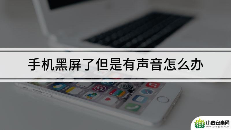 苹果手机黑屏但是能听见声音怎么办 苹果手机屏幕黑了但有声音怎么办