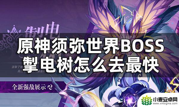 原神致电树入口在哪 原神须弥世界BOSS掣电树攻略