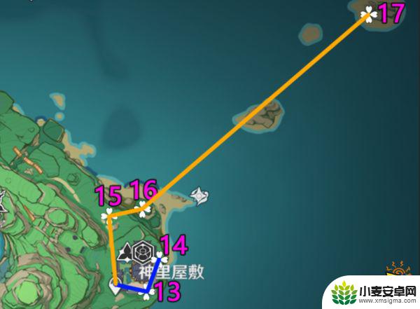原神里绯樱绣球哪里拿 原神绯樱绣球收集路线图及分布图