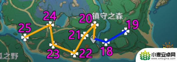 原神里绯樱绣球哪里拿 原神绯樱绣球收集路线图及分布图