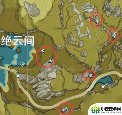 原神白银铁矿 原神白铁矿采集点分布图