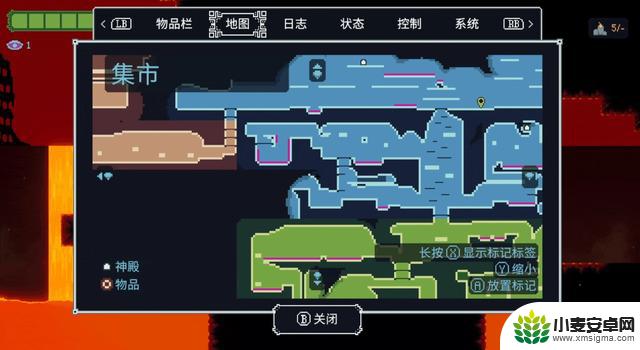 《黄金废都》中文Demo现已在Steam上线！探索银河恶魔城的地图吧！