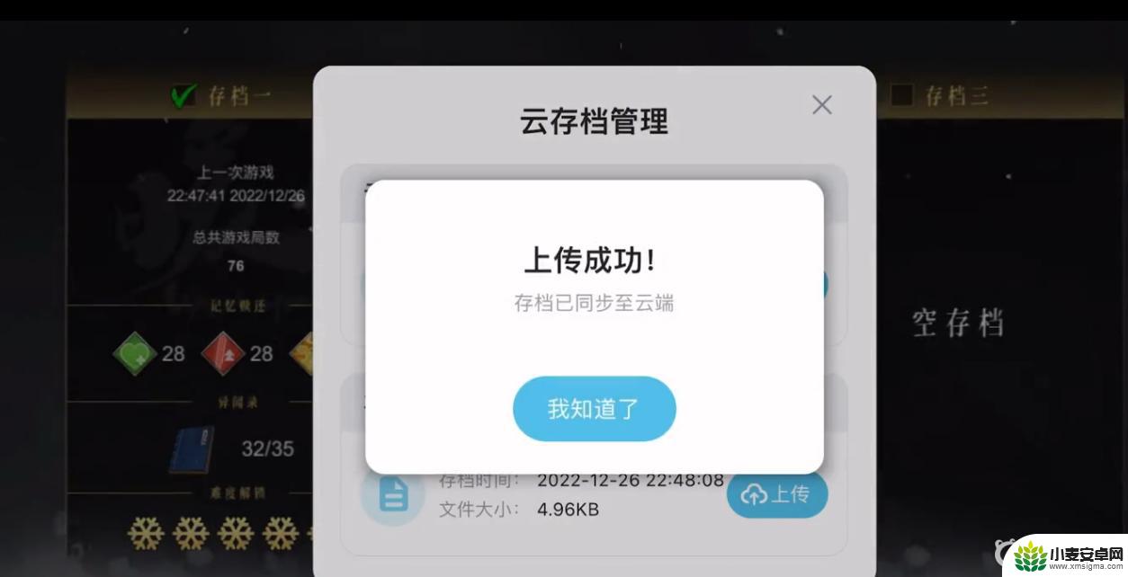 暖雪怎么云存档 暖雪怎么云存档设置