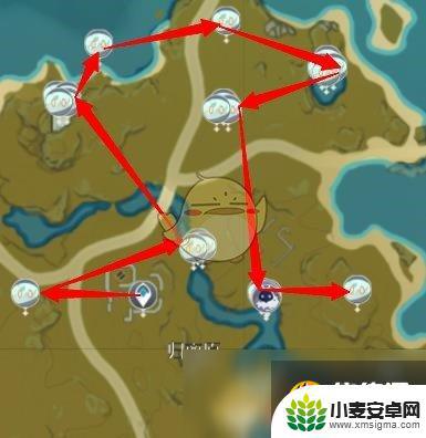 原神史莱姆路线攻略 《原神》刷史莱姆攻略全图路线