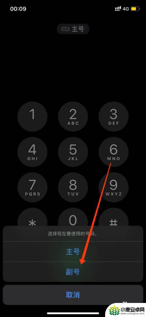 苹果手机怎么用副卡拨打 苹果手机副卡怎么设置拨打电话