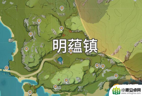 原神岩神瞳分布明蕴镇 原神岩神瞳采集位置分享