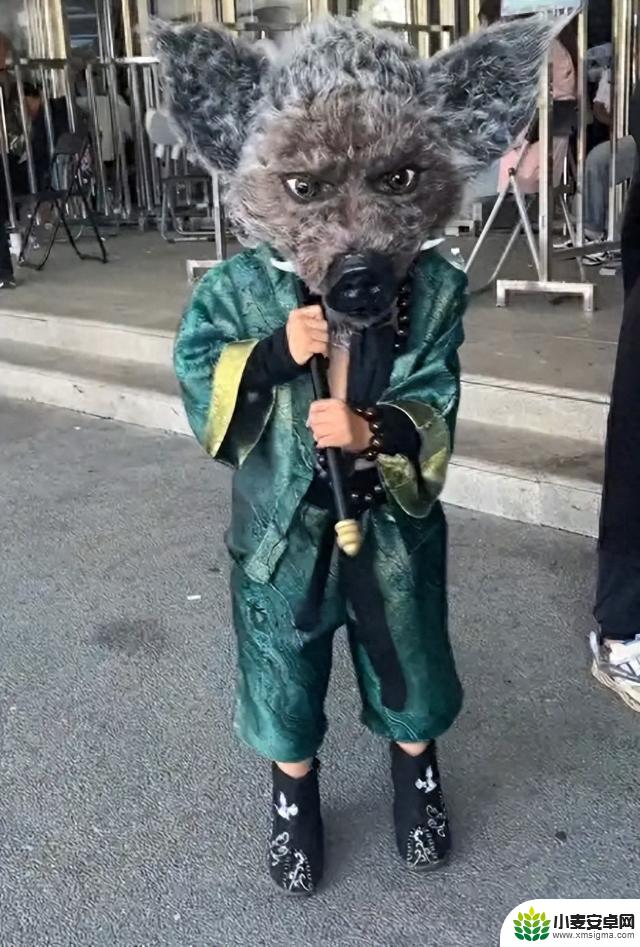 5岁小孩cos黑神话八戒 在郑州一漫展上成为焦点，家属表示衣服和头套是自制的