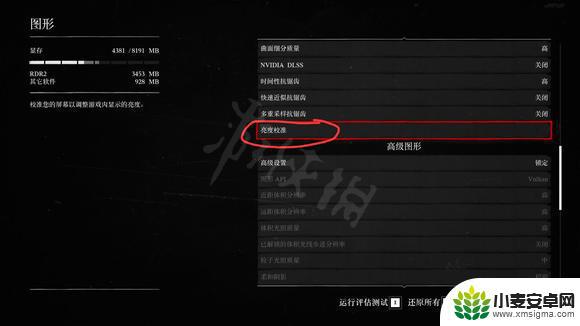 ps4荒野大镖客2怎么调亮度 荒野大镖客2画面亮度设置