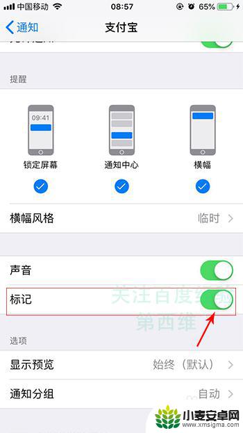 手机软件红色标记 iPhone苹果手机取消应用图标红色数字标记方法