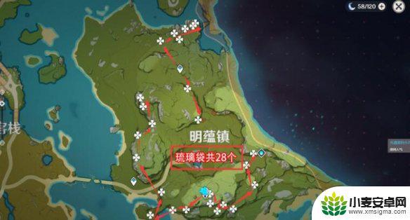 原神琉璃袋怎么采集 原神琉璃袋采集路线分享