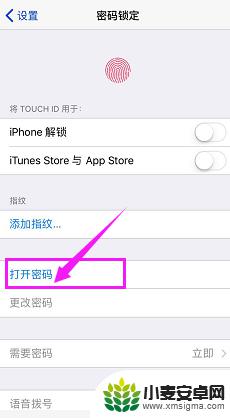 iphone屏幕密码在哪里设置 苹果手机如何设置数字密码锁屏