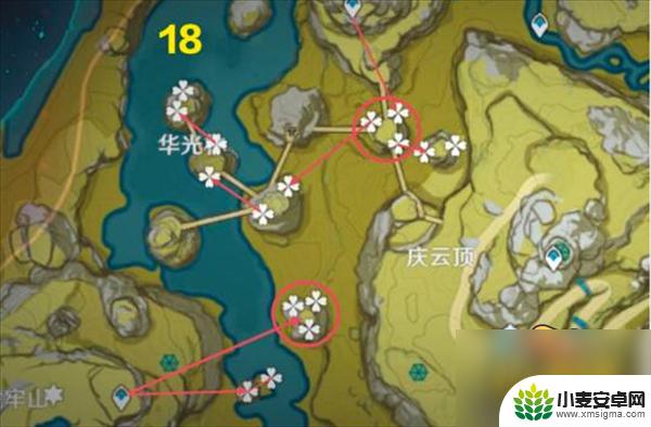 原神中琉璃袋的位置 原神琉璃袋采集路线图详解