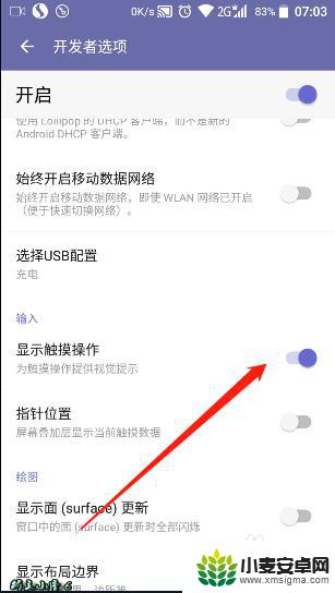 oppo触摸有小圆点怎么打开 安卓系统手机触摸显示圆点调整方法