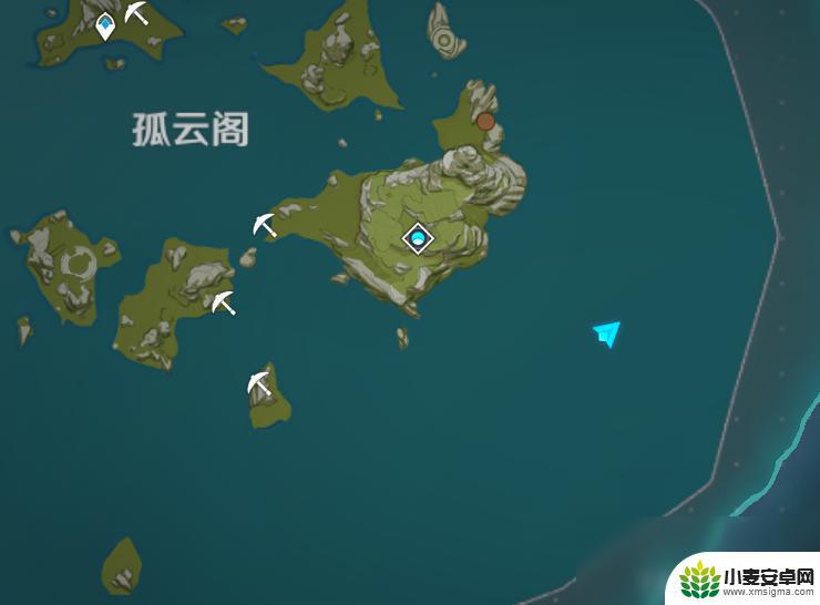原神小宝f4位置 《原神》孤云阁f4在哪里