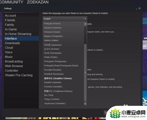 如何将steam改为中文 如何将Steam改成中文界面