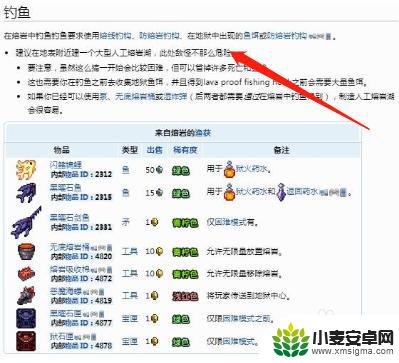 泰拉瑞亚在岩浆中钓鱼 泰拉瑞亚岩浆钓鱼能得到什么特殊装备