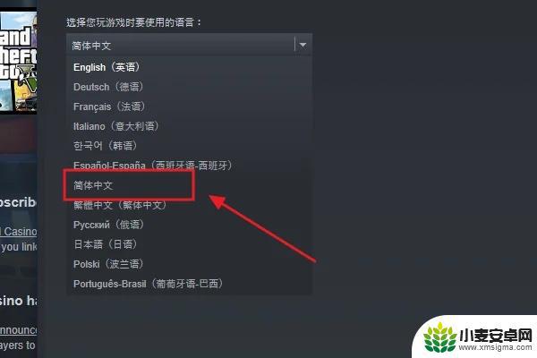 gta5在游戏内怎么设置中文 GTA5游戏内语言设置在哪