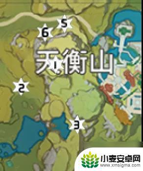 原神哪里岩神瞳最多 原神天衡山岩神瞳分布图解