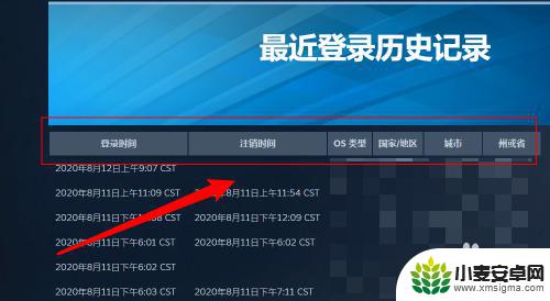 手机怎么看steam登录记录 Steam怎么查看账号最近登入记录