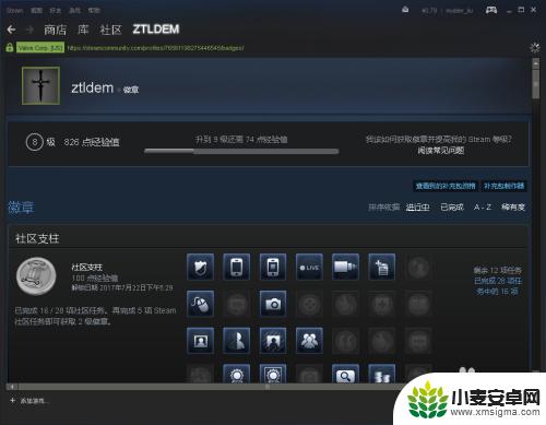 steam找徽章 Steam账号中如何查看徽章