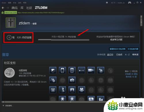 steam找徽章 Steam账号中如何查看徽章